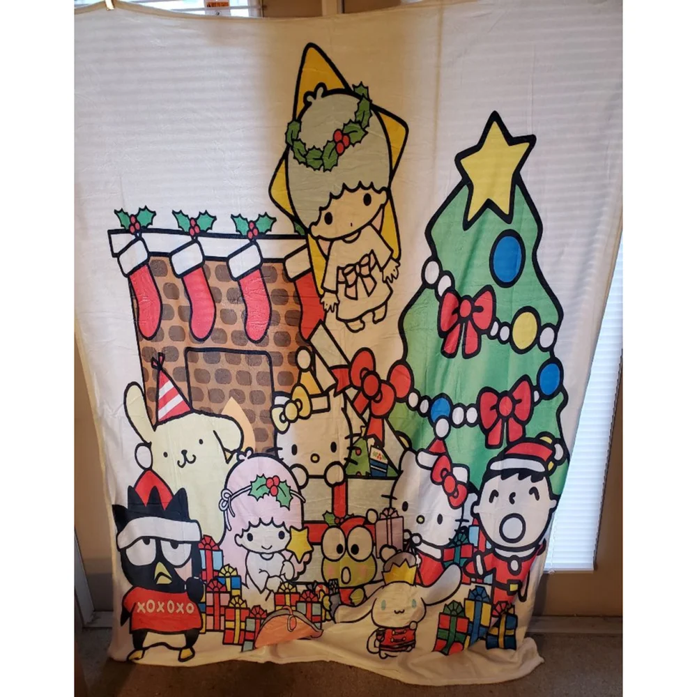 Hello Kitty and friends Christmas Blanket 40x40